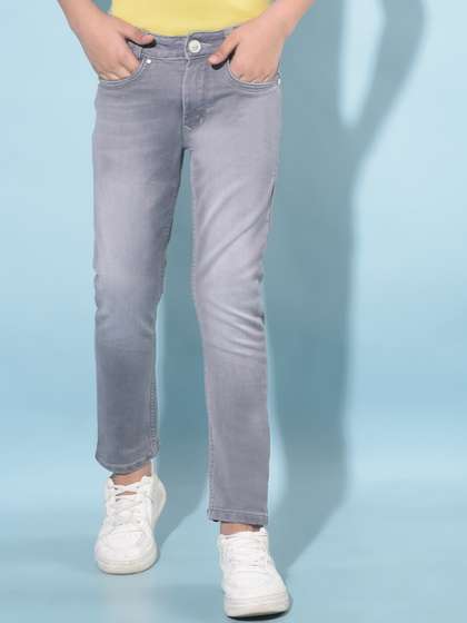 Crimsoune Club Boys Slim
                    Fit Clean Look Stretchable Jeans