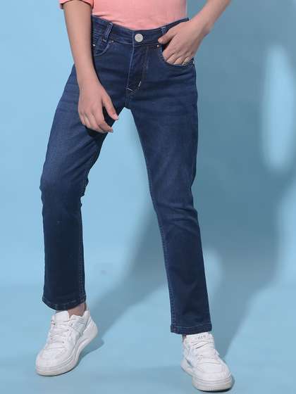 Crimsoune Club Boys Slim
                    Fit Clean Look Stretchable Jeans