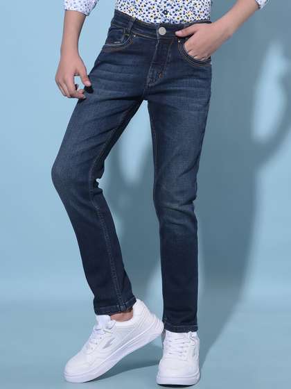 Crimsoune Club Boys Slim
                    Fit Clean Look Stretchable Jeans