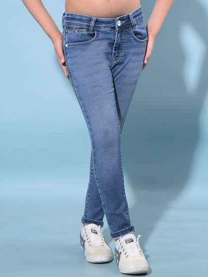 Crimsoune Club Girls
                    Skinny Fit Clean Look Stretchable Jeans