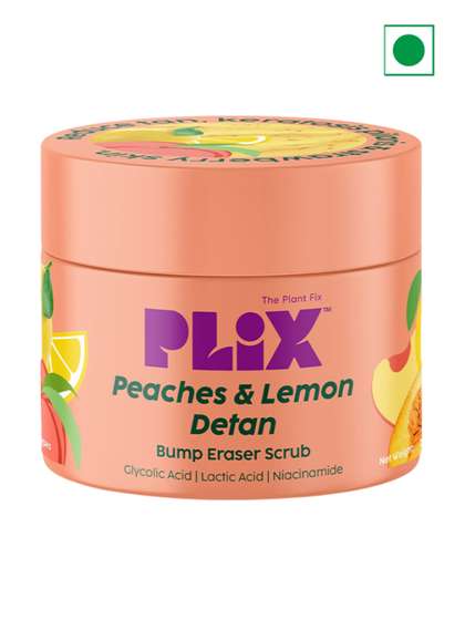 PLIX THE PLANT FIX
                        Peaches & Lemon Detan Bump Eraser Scrub -
                        200g