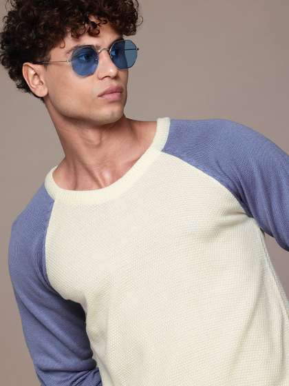The Roadster
                          Lifestyle Co. Contrast Sleeves Pullover