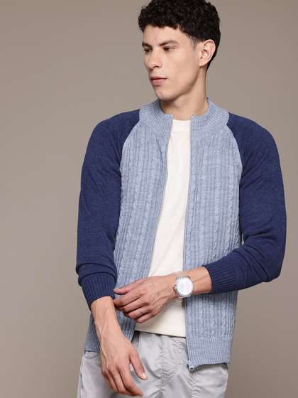 The Roadster
                        Lifestyle Co. Cable Knit Zipper Cardigan