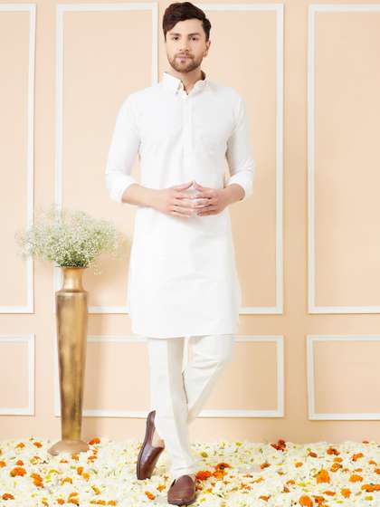 See Designs Cotton Pathani Kurta