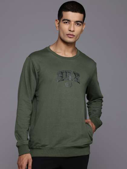 Price History of HRX by Hrithik Roshan Printed Pullover Sweatshirt from Myntra 111 13031080