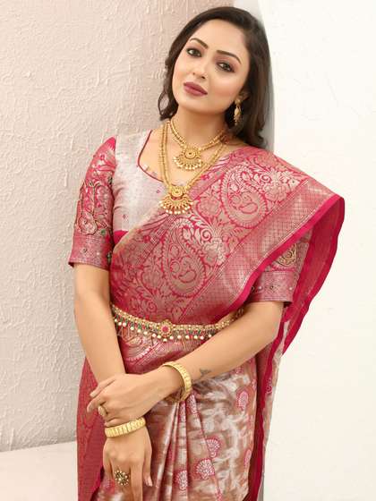 Tankori Kanjeevaram Tissue Saree