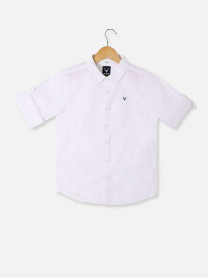 Allen Solly Junior Boys
                    Slim Fit Cotton Casual Shirt