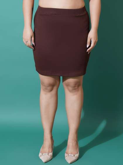 U&F Beyond Straight Knee Length Skirts