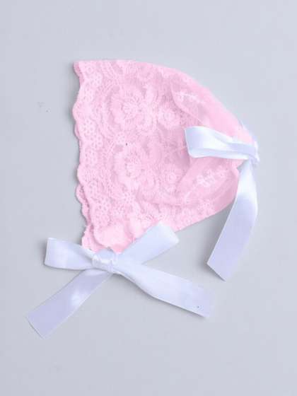 TIPY TIPY TAP Girls
                      Self Design Cotton Beanie