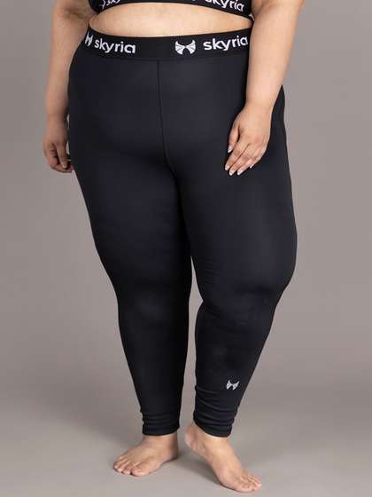 skyria Plus Size
                        Women High-Waist Tights