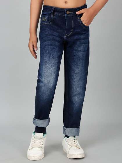 Cantabil Boys Heavy Fade
                    Stretchable Jeans