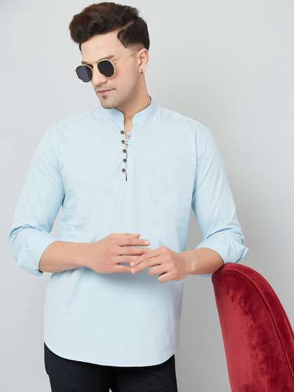 LOUIS MONARCH Cotton Short Kurta