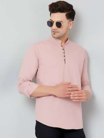 LOUIS MONARCH Slim Fit Short Kurta