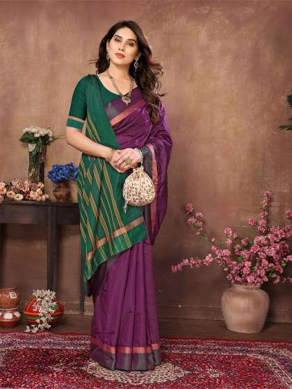 vj fashion Zari Kasavu Saree