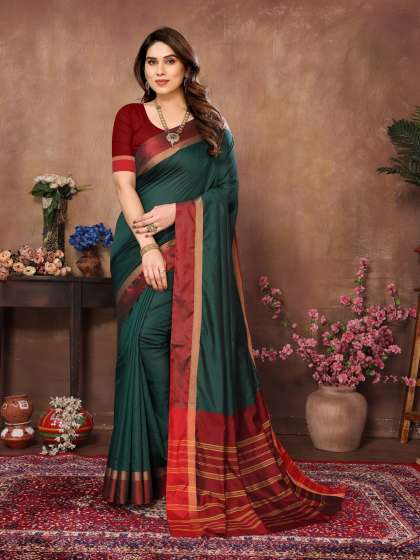 vj fashion Kasavu Zari Saree