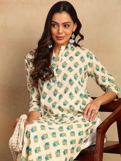 mokshi Ethnic Motifs Printed Kurta