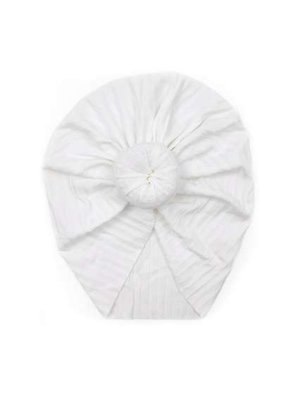 ANNA CREATIONS Infant
                      Girls Cotton Turban Beanie Cap