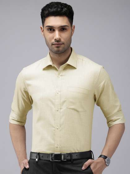 Park Avenue
                          Textured Slim Fit Work Formal Shirt