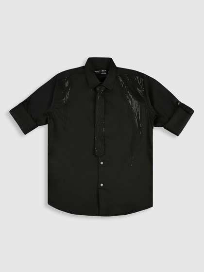CAVIO Boys Comfort
                    Cotton Casual Shirt