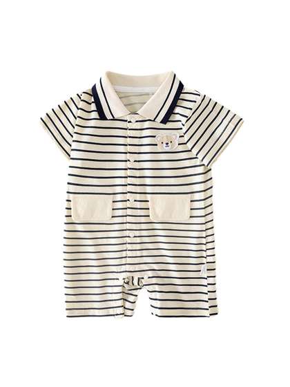 StyleCast x Revolte
                    Infant Boys Printed Cotton Romper