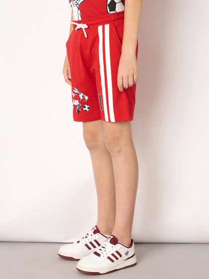 Jack & Jones Junior Boys Looney Tunes  Printed Cotton Shorts