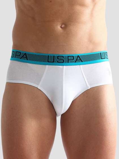 U.S. Polo Assn. Anti
                        Microbial Basic Briefs OEB04-WHT-PL