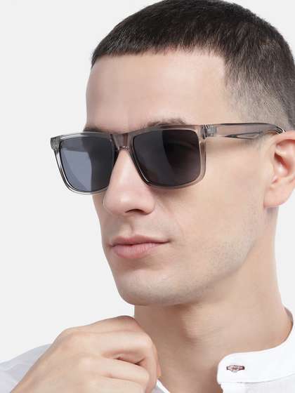 Carlton London Men
                    Rectangle Sunglasses with UV Protected Lens