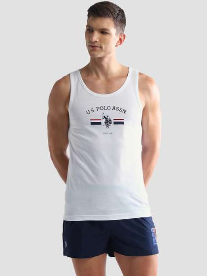 U.S. Polo Assn.
                      Printed Pure Cotton Innerwear Vests