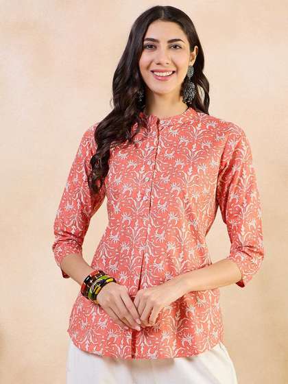 Anouk Printed Pure Cotton Kurti