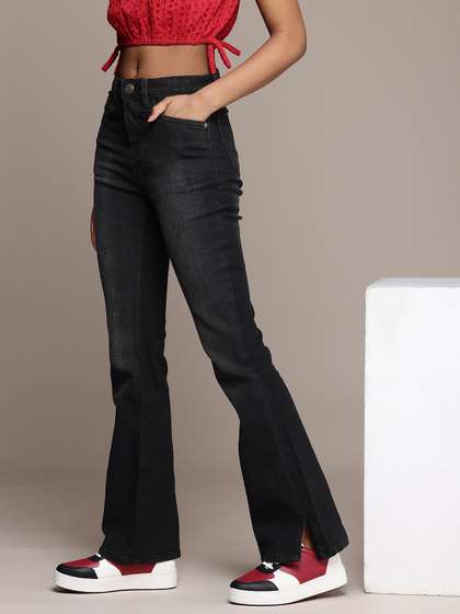 The Roadster Life
                          Co. Women Bootcut High-Rise Light Fade
                          Stretchable Jeans