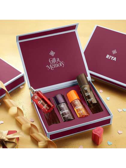 RIYA Set Of 4 Long
                    Lasting Flirt Date Hugs Bonds EDP-20ml Each