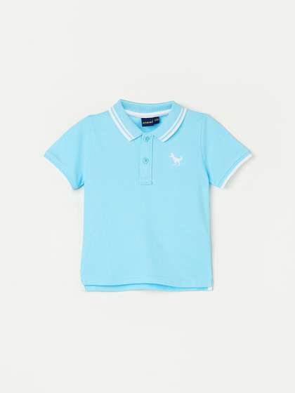 Juniors by Lifestyle Boys Polo T-shirt with Contrast Trim