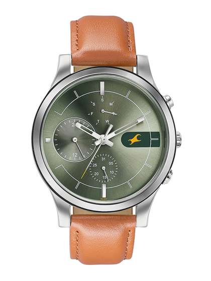 Fastrack Women Grace
                        Leather Analogue Watch 3240SL05-Green