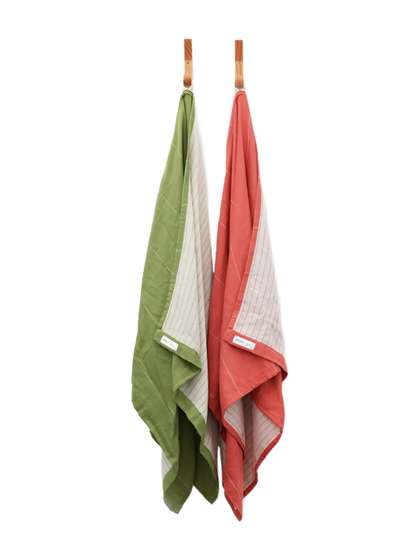 Doctor Towels Aloevera Bamboo 350GSM Antimicrobial 2PCs Adult Regular Bath Towel-59x30In