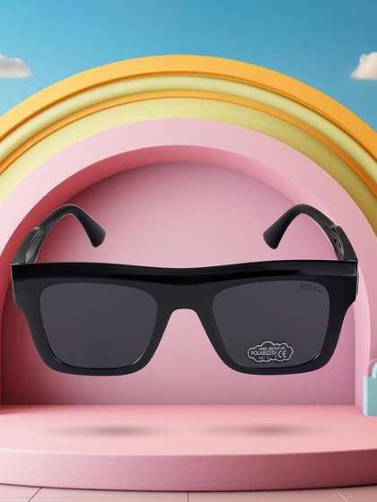 Kool Kidz Kids Square
                    Sunglasses with Polarised and UV Protected Lens KKSP
                    S-5043 BK
