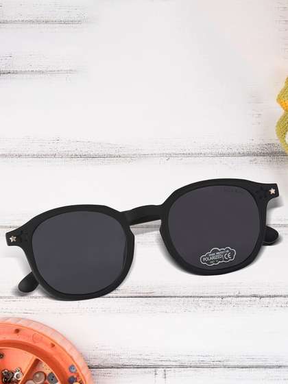 Kool Kidz Kids Round
                    Sunglasses with Polarised and UV Protected Lens-KKSP
                    6-114 BK