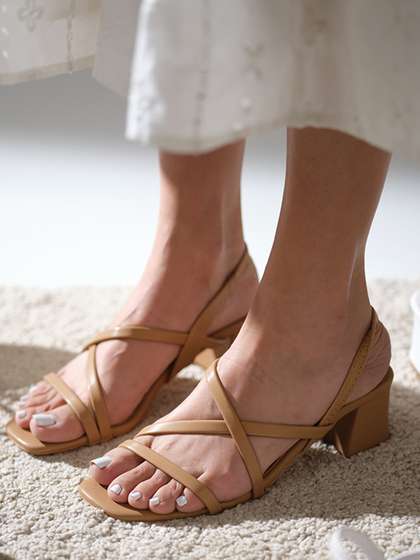Strappy Block Heel Sandal