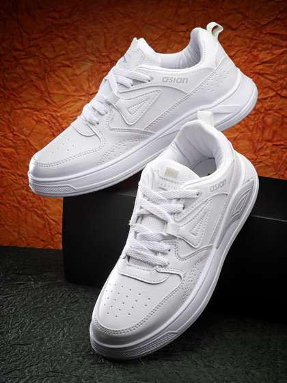 ASIAN Men Round
                          Toe Memory Foam Sneakers