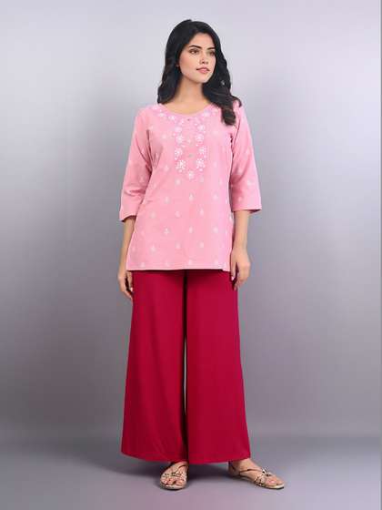LYRA Wide Leg Knitted Palazzos