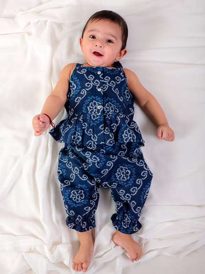 BownBee Infants
                        Printed Top With Dhoti Pants