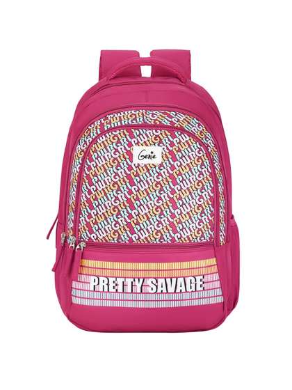 Genie Girls Graphic
                    Printed Backpack