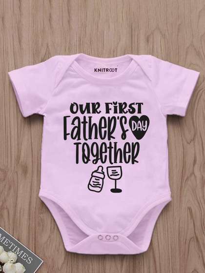 KNITROOT Infants
                    Father's Day Printed Bodysuit
