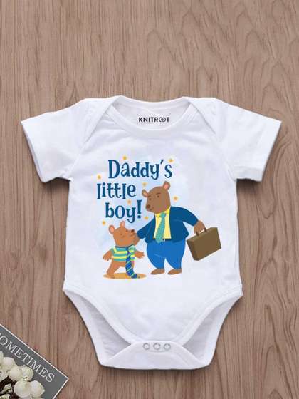 KNITROOT Infant Boys
                    Printed Bodysuit
