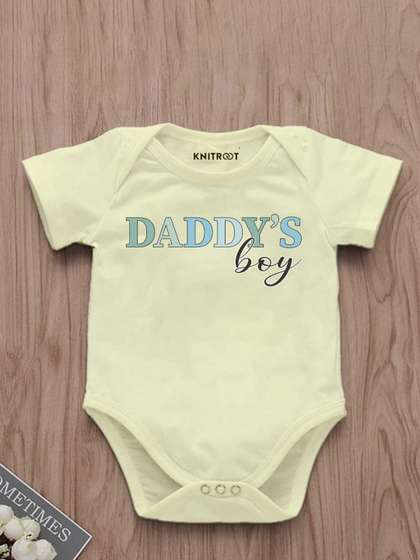 KNITROOT Infant Boys
                    Printed Bodysuit