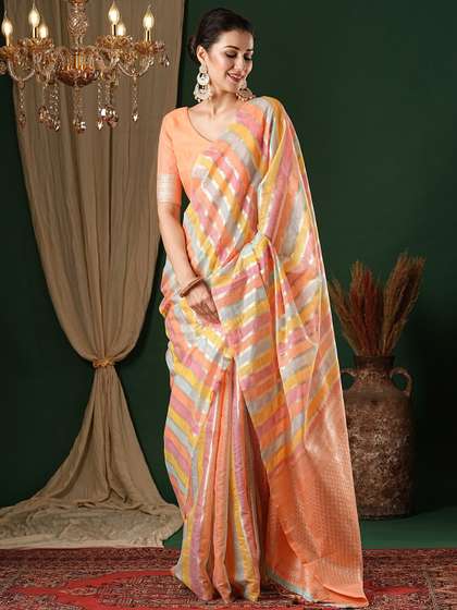 Anouk Banarasi Silk Cotton Saree