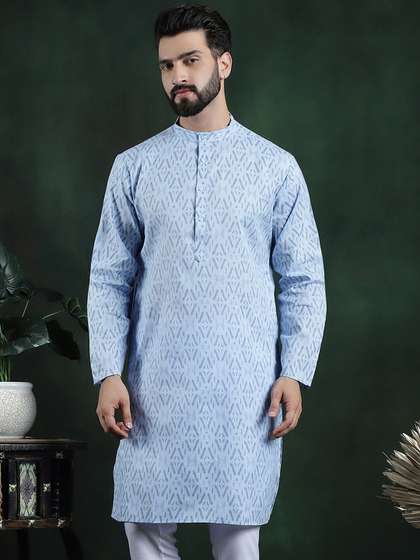 Anouk Printed Pure Cotton Kurta
