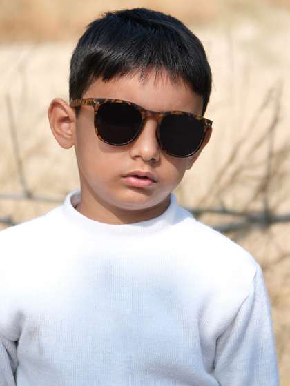 DukieKooky Kids Wayfarer
                    Sunglasses with UV Protected Lens DKSG481B