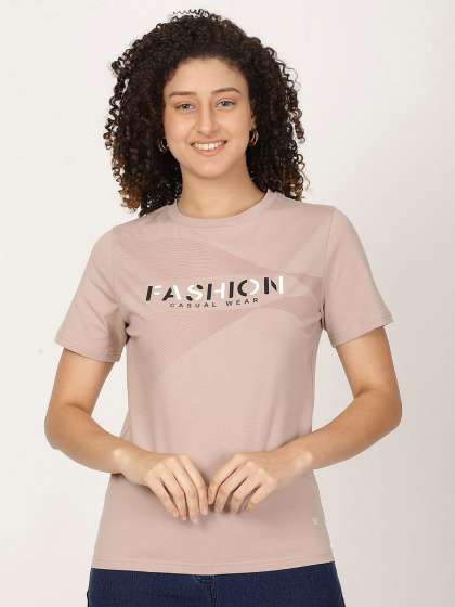 FUTURO summer t shirt collection Women Typography Printed Round Neck T-shirt