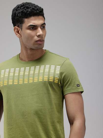 Arrow Pure Cotton Graphic Printed T-shirt