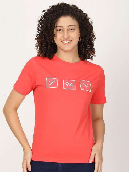 FUTURO summer t shirt collection Women Typography Printed Round Neck T-shirt